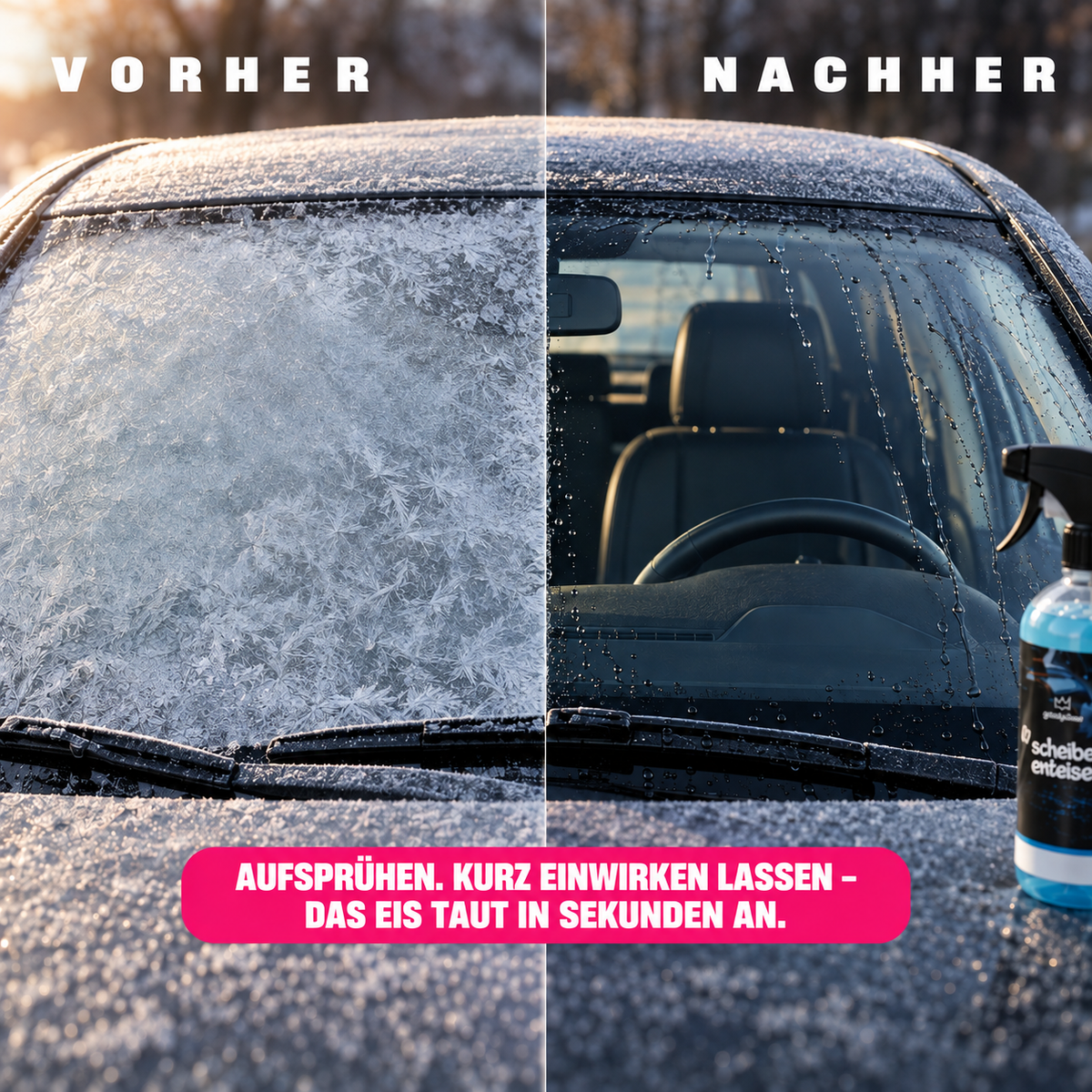 Auto Winterpflege Set, 11 Teile