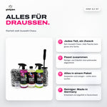 GrizzlyClean Autopflege Set Außen, 6 Teile